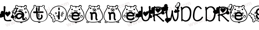 LatienneURWDCDReg I字体转换